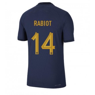 Frankrike Adrien Rabiot #14 Hemmatröja VM 2022 Korta ärmar